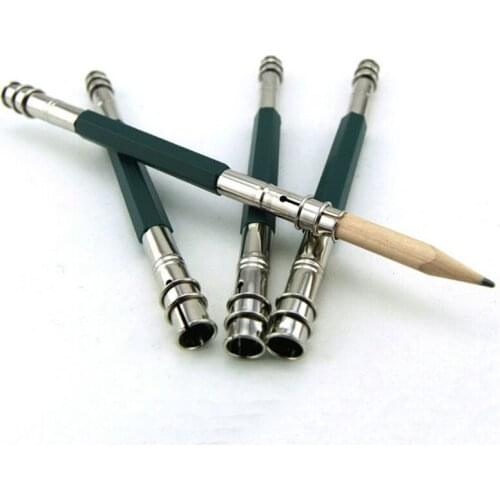 5pcs Marley pencil extender Double-ended pencil extender Extension rod Pencil case