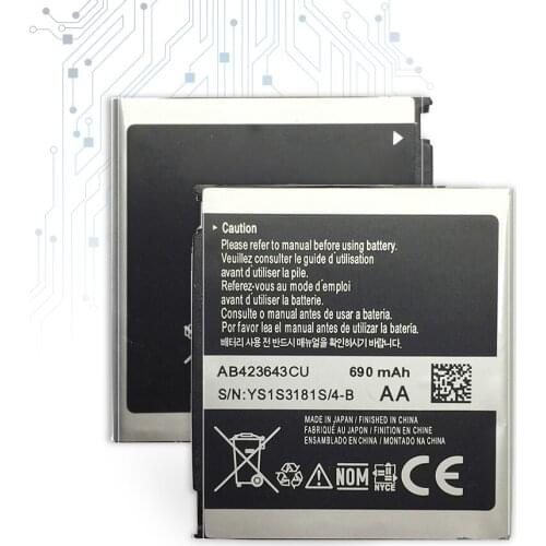 AB423643CU (AB423643CC AB423643CE) for samsung X828 D830 D838 E840 F589 F639 U100 U308 U600 X820 battery