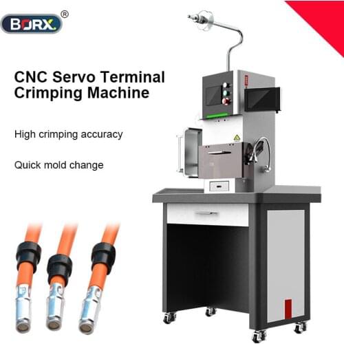 CNC Servo Terminal Crimping machine High crimping accuracy 35mm square new energy communication wire clamping equipment
