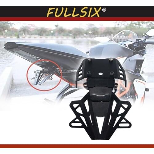 For KTM DUKE 390 2013-2016 duke 390 Motorcycle accessories tail license plate frame license plate installation lamp