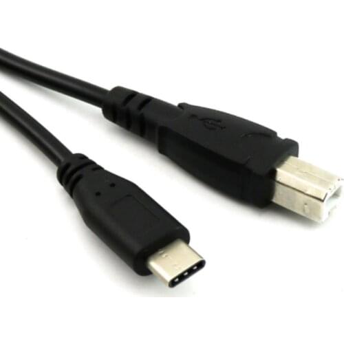 USB-C USB 3.1 USB Data Cable Type C Male Connector to USB 2.0 B Type Male Data Cable for Hard Disk