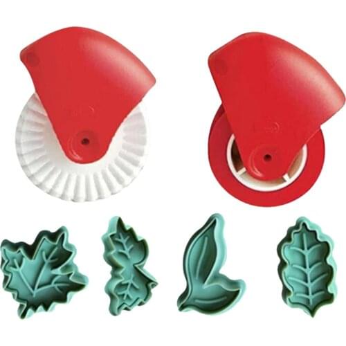 Kitchen Pizza Pastry Lattices Cutter Pastry Pie Decor Cutter Plastic Wheel Roller for Pizza Pastry Pie Crust Baking Cutter Tools