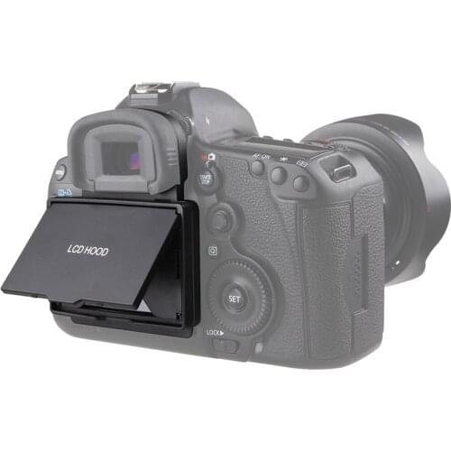 Minglu LCD Screen Protector Pop-up sun Shade lcd Hood Shield Cover fo Digital CAMERA FOR CANON 5D3 5DIII 5D MARK III