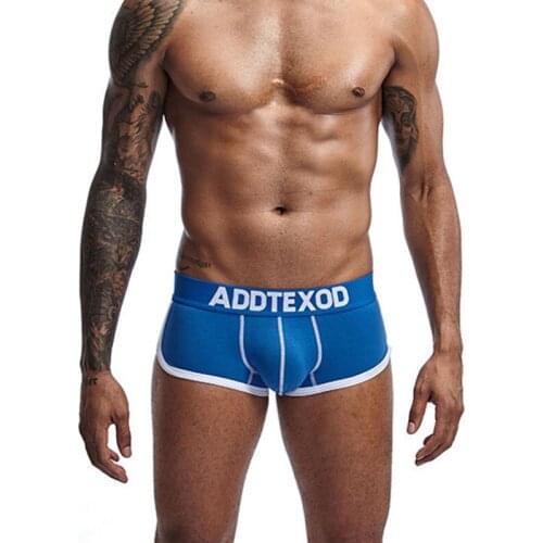 Fashion Men Underwear Cotton Breathable Boxer Shorts Cuecas Sexy Gay Underwear Man Male Boy Underpants Sexy Bikini Boxers