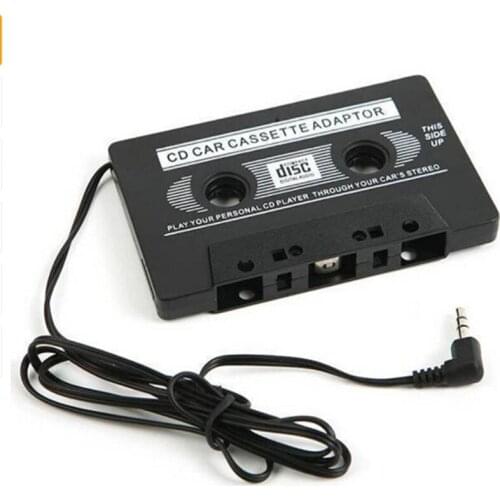 New CD tape mp3 player Audio Car Cassette Tape Adapter Converter 3.5 MM For lphone android smart phone MP3 AUX