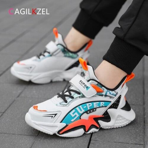 CAGILKZEL 2021 Autumn Children Shoes Boys Fashion Casual Running Sports Shoes For Boy Breathable Comfortable Kids Shoes Enfant