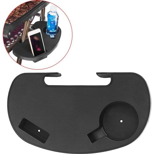 Portable Cup Holder Multifunctional Lounge Patio Chair Tray Clip on Chair Tray For Carrying Cellphones Water Cups Books