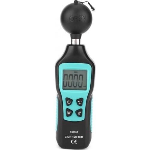 Portable RM063 High Accuracy Digital LCD Light Meter Luxmeter Illuminometer Photometer LighTester