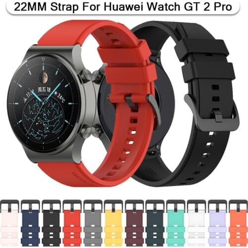 Official Smart Watch Band Straps For Huawei Honor Watch GT 2 Pro GS Pro GT 2e Magic 2 GT2 46/42mm Wrist Strap Silicone Bracelet