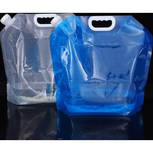 Collapsible Drinking Water Storage Container Practical Durable Multi-functional Classic Outdoor Camping Picnic Water Bags