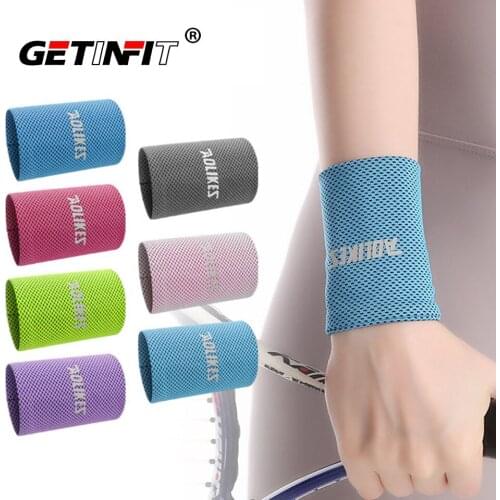Getinfit Sport Wristband Support Ice Feeling Wristband Men And Women Wristband Weightlifting Volleyball Cycling Sports Safety