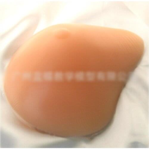 Light exercise type prosthetic breast after operation Spiral silicone prosthesis CD Female breast model