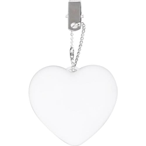 Heart Shaped LED Handbag Light Atmosphere Light Decoration Light Intelligently Smart Touch Turn On with Keychain sleutelhanger
