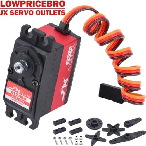 JX PDI-6121MG 21KG 0.13sec High Precision Metal Gear Digital Coreless Standard Servo For RC Model