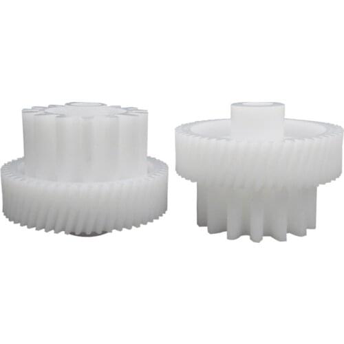 2pcs Gears Spare Parts for Electric Meat Grinder Plastic Mincer Wheel MDY-38 for Vitek Saturen Elbee Delfa Magnit Rolsen Erisson