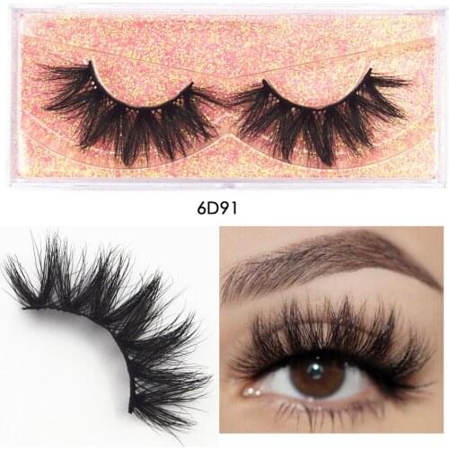 KEKEBAICHA 3D mink lashes cruelty-free mink eyelashes high volume 25mm lashes handmade reusable false eyelash makeup faux cils
