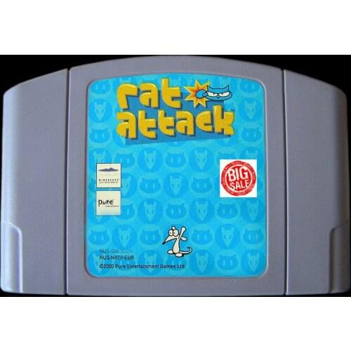 64 Bit Games ** Rat Attack ( English PAL Version!! )