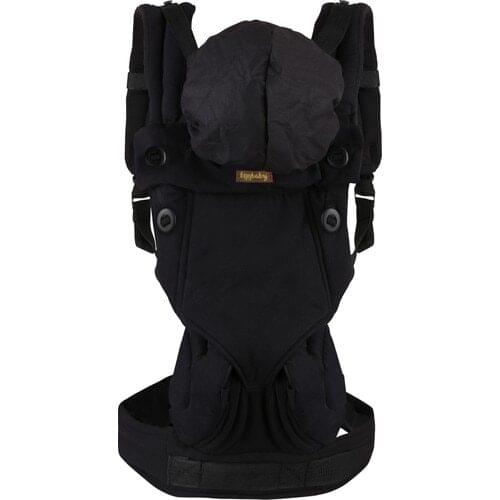 Eggbaby Bidirectional Baby Carrier Ergonomic Kangaroo-Black