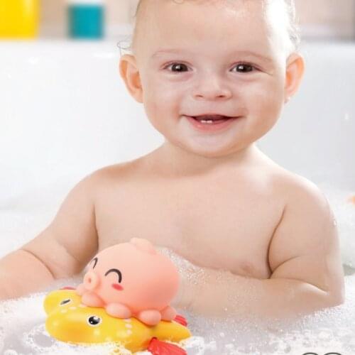 Bath Toy Octopus Dolphin Spray Water Baby Shower Boy Bathing Bathroom Newborn Children Baby Classic Toys Hobbies Gift For Kids