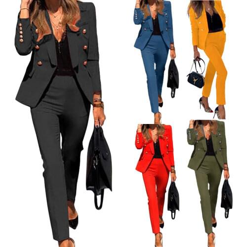 Женские элегантные брючные костюмы Liva girl China At AliExpress