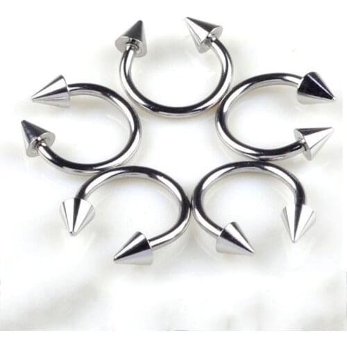 Hot 1pc Lovely Piercing Septo Nose Lip Ear Septum Cartilage Captive Hoop Ring Jewelry