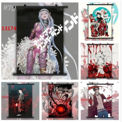 Anime Posters Deadman Wonderland Igarashi Ganta Shiro Wretched Egg Canvas Painting Wall Decor Wall Art Picture Room Home Decor