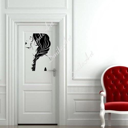 Drop Shipping Beauty salon Self Adhesive Vinyl Wallpaper For Kids Rooms Decoration Wall Art MURAL Drop Shipping