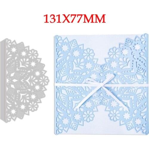 Christmas SNOWFLAKE Metal Cutting Dies Stencils for DIY Scrapbooking Handmade Tools Greeting Card Craft Album Paper New 2021