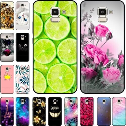 Silicone Case For Samsung J6 2018 Soft TPU Cute Case For Samsung Galaxy J6 Plus J6+ J 6 Plus J610 J610F Back Cover Bumper Coque