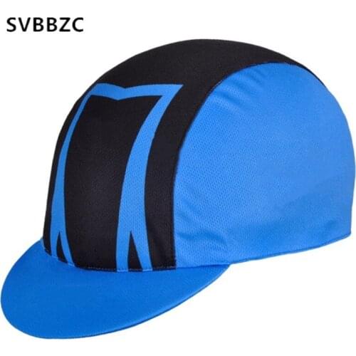 Blue Cycling Cap Under Helmet Bike Headband Caps Hats Cycling Equipment MTB Road Bicycle Accessories
