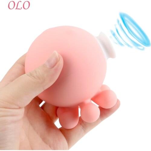 OLO Octopus Sucking Vibrator Nipple Massager 9 Speed Sex Toys for Women Anal Pussy Clitoris Vagina Oral Stimulator Sex Shop