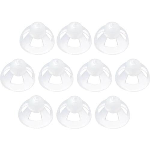 10PCS Open Fit Hearing Aid Domes Earplugs Replacement Ear Plugs Tips Choose from 6mm 9mm 12 mm