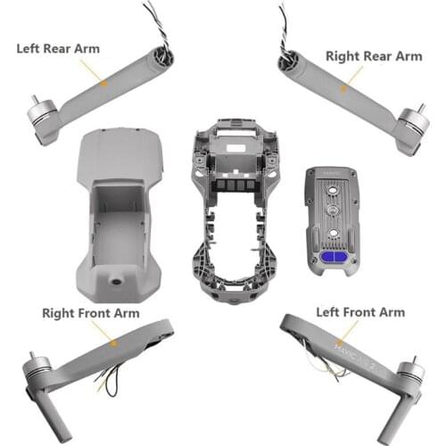 Brand New Repair parts for DJI Mavic Air 2 Drone Left Right Front Arm Rear Arm Accessories Replacement Spare Parts