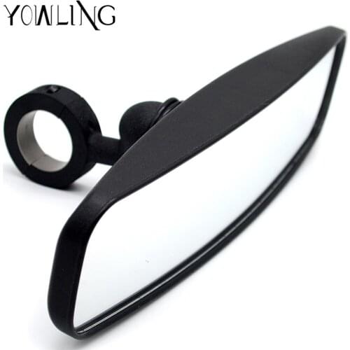 YOWLING 1.75" Clamp UTV Rearview Mirror Center mirror For Honda Pioneer 1000 Big Yamaha YXZ1000R Polaris RZRs 570 800 900 1000