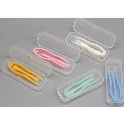 Womens Contact Lens Case with Tweezers Contact Lens Box 2021 Contact Lenses Container Tweezers Suction Stick Eyes Care Tool Kit