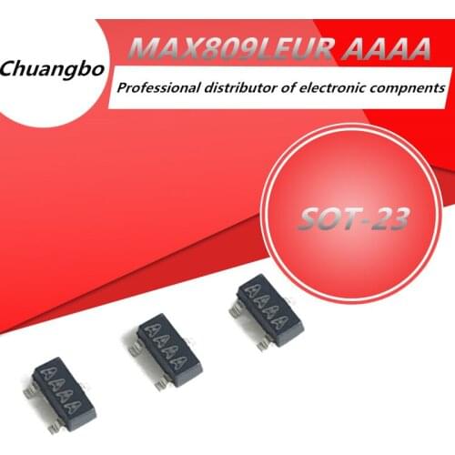10pcs MAX809 MAX809LEUR AAAA SOT-23 Spot IC