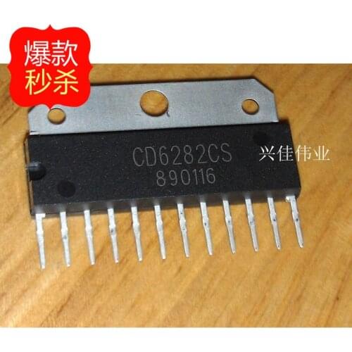 10PCS New CD6282 CD6282CS audio amplifier ZIP-12