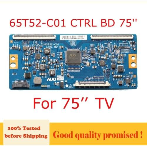 65T52-C01 CTRL BD T-CON Board For TV 75 Inch Origional Product 65T52C01 65T52 C01 Profesional Test Board