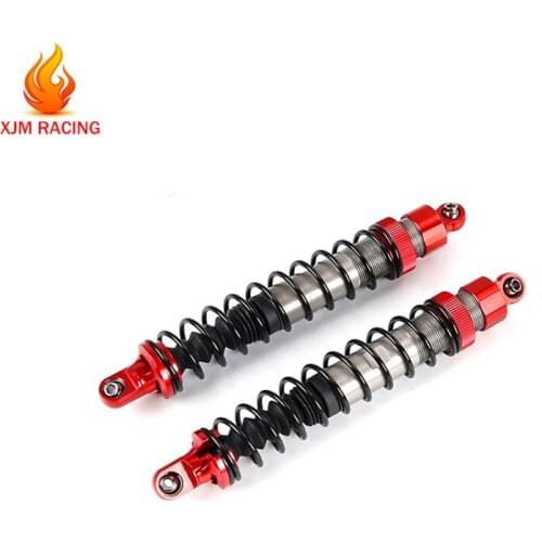 CNC 8mm Metal Front or Rear Shock Absorber Set Fit 1/5 Hpi Rovan KM Baja 5b Rofun Baha TRUCK RC CAR Toys PARTS
