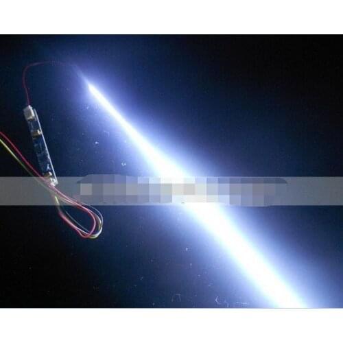 15.4 inch wide 330x2.0mm LCD Laptop Dimable LED Backlight Lamps Adjustable Update Kit Strip+Board 9-25V Input 2sets