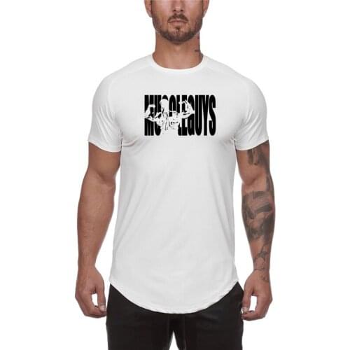 Brand Mesh Casual Mens Short Sleeve Fashion Shirts Clothing Bodybuilding Tshirt Fitness Tights Men Gym Sportswear T-Shirt