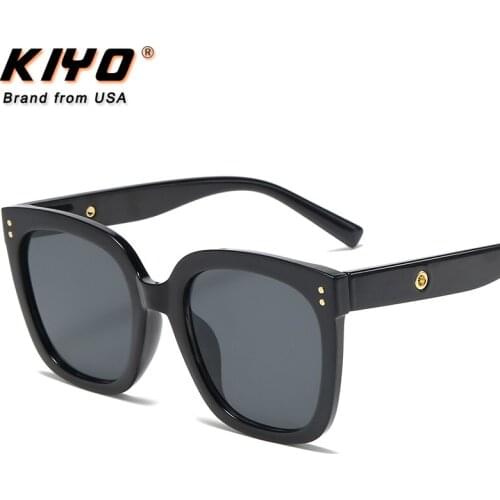KIYO Brand 2020 New Women Men Square Sunglasses PC Classic Sun Glasses High Quality UV400 Driving Eyewear 3890