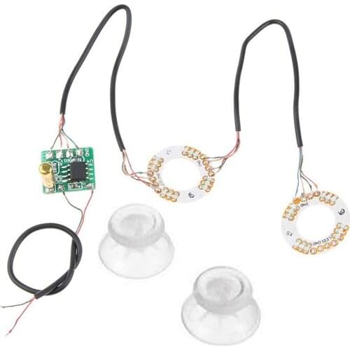 DIY Button Analog LED Light Board for PS4/XBOX/ONE Wireless Controller LED Light Board with Flash Light Refit