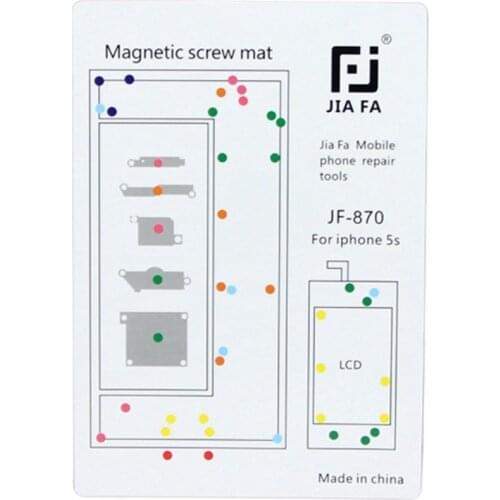 Magnetic Screws Mat for iPhone 5S