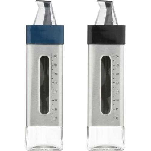 Vinegar Oil Sprayer Sauce Bottle Oil Dispenser Seasoning Bottle Jar 260ml