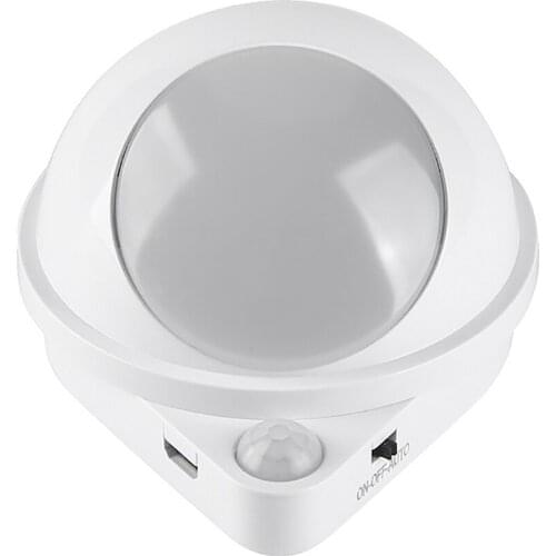 Motion Sensor Night Light, Stick on Anywhere, 360 Rotatable, 2 Modes, USB Charging Wall Lights for Hallway, Bedroom, Kitchen