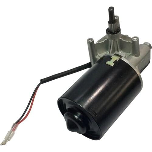 24V 40W 50RPM DC gear worm gear motor big torque positive reversal adjustable speed