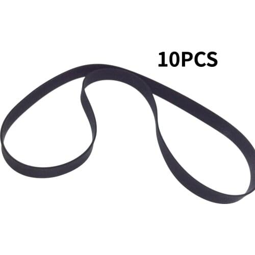 10PCS 0.6mm thickness 5mm width transmission rubber drive belt for walkman repeater cassette deck counter audio tape recorder