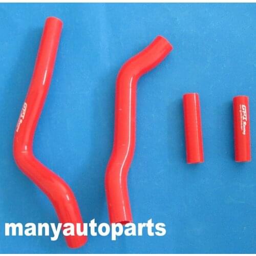 For KAWASAKI KX250 KX 250 2005 2006 2007 05 06 07 silicone radiator hose RED