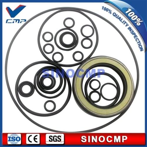 SK150-8 hydraulic main pump service seal kit, repair seals for Kobelco excavator rubber oil seal , 3 month warranty